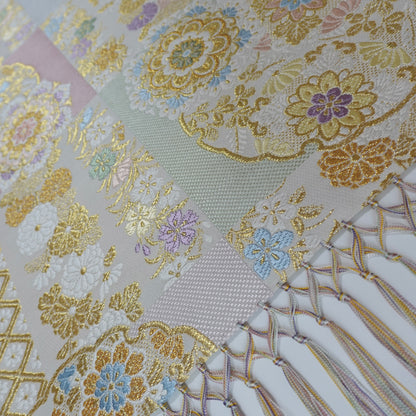 西陣織 ショートテーブルセンター[房付き/京都製] TS0173