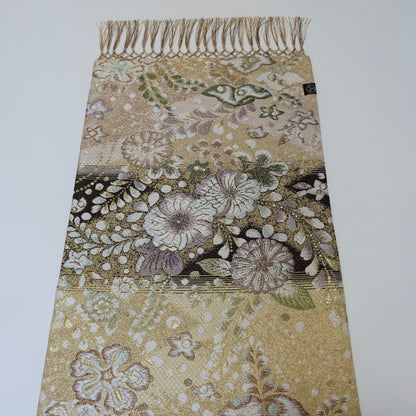 西陣織 ショートテーブルセンター[房付き/京都製] TS0036