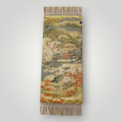 西陣織 ショートテーブルセンター[房付き/京都製] TS0171